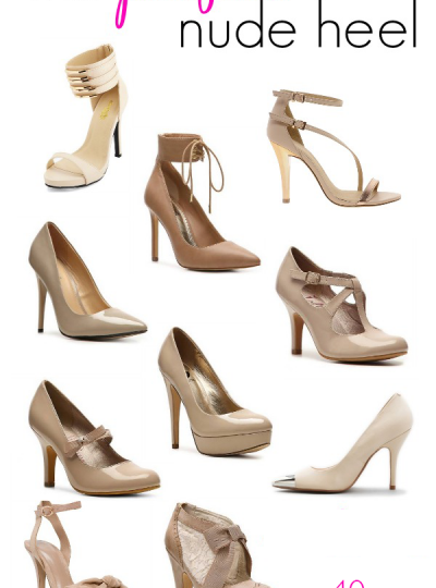 Needing to find the Perfect Nude Heel? I've got 40 choices for ya!