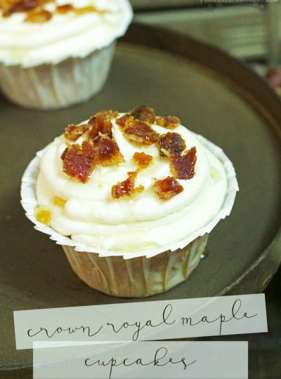 Want a change from the traditional chocolate or vanilla cupcake? Try this amazingly tasty Crown Royal Maple Cupcakes! You will want to eat them all!