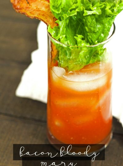 Want a fun new twist to the Bloody Mary? Try out this Bacon verison...a play on the B.L.T. if you will. Try out my Bacon Bloody Mary!