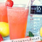 Looking for a bright and refreshing cocktail? You've got to try this Strawberry Sunburst Cocktail!