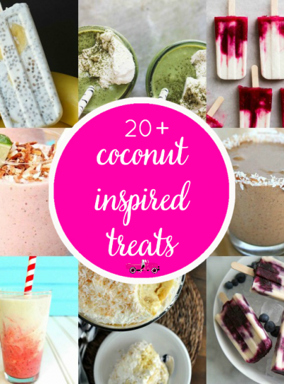 These Coconut recipes are sure to be a hit this summer! Over 20 mouth-watering Coconut Treats perfect for the entire family! Check out these Coconut Inspired Sweet Treats!
