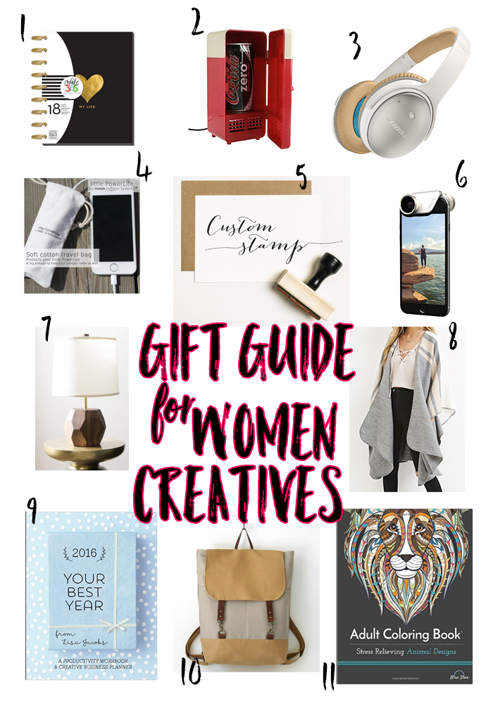 Gift Guide for Women Creatives • Taylor Bradford