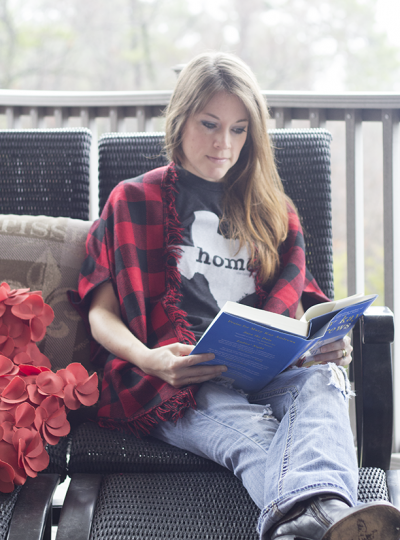 Styling The Home T - Texas with Buffalo Plaid